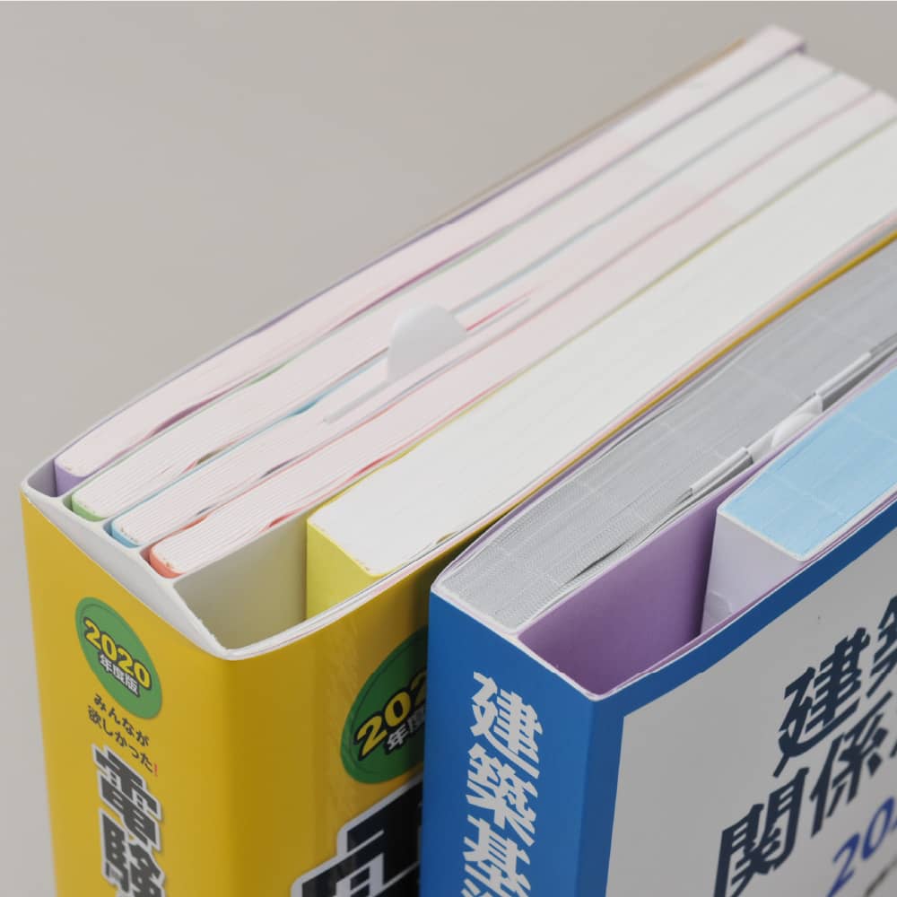 別冊を好きなだけ綴じ込む／接着力の調節自由自在